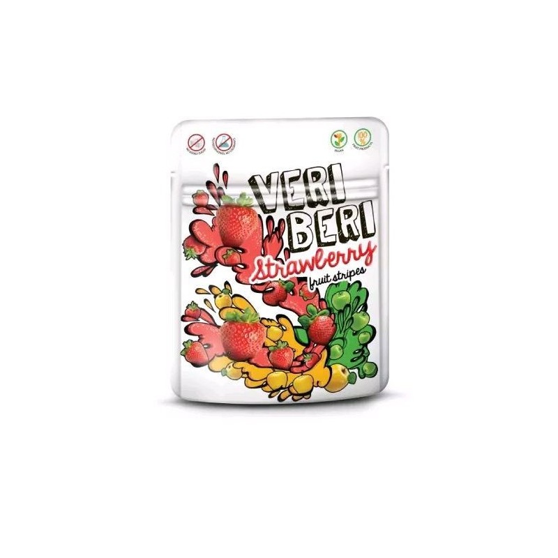 Veri Beri Bezglutenowe żelki truskawkowe 50 g