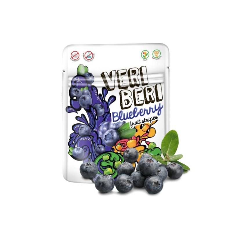 Veri Beri Bezglutenowe żelki jagodowe 50 g