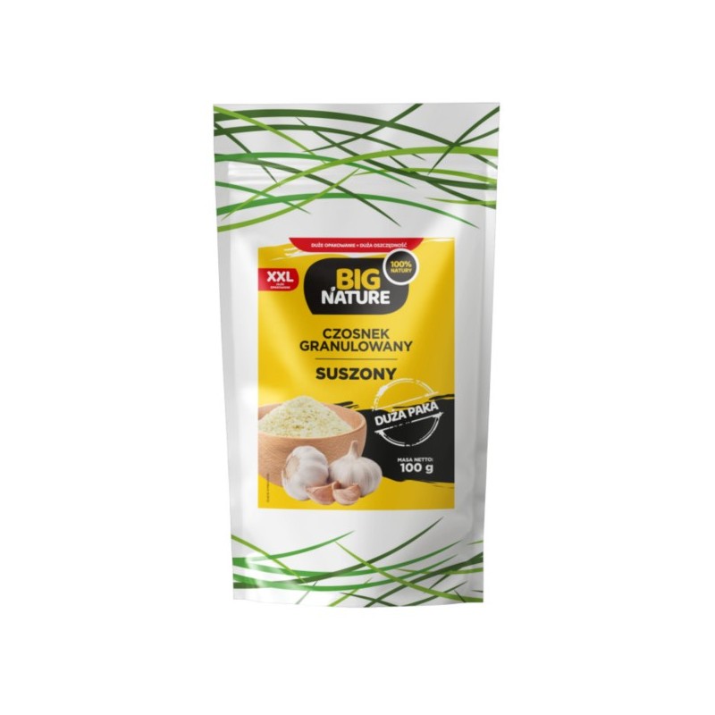 Big Nature Czosnek Granulowany 100 g