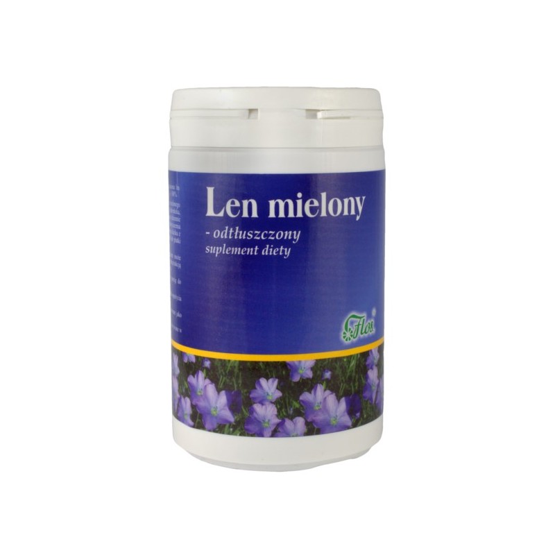 Flos Len Mielony Odtłuszczony 200G