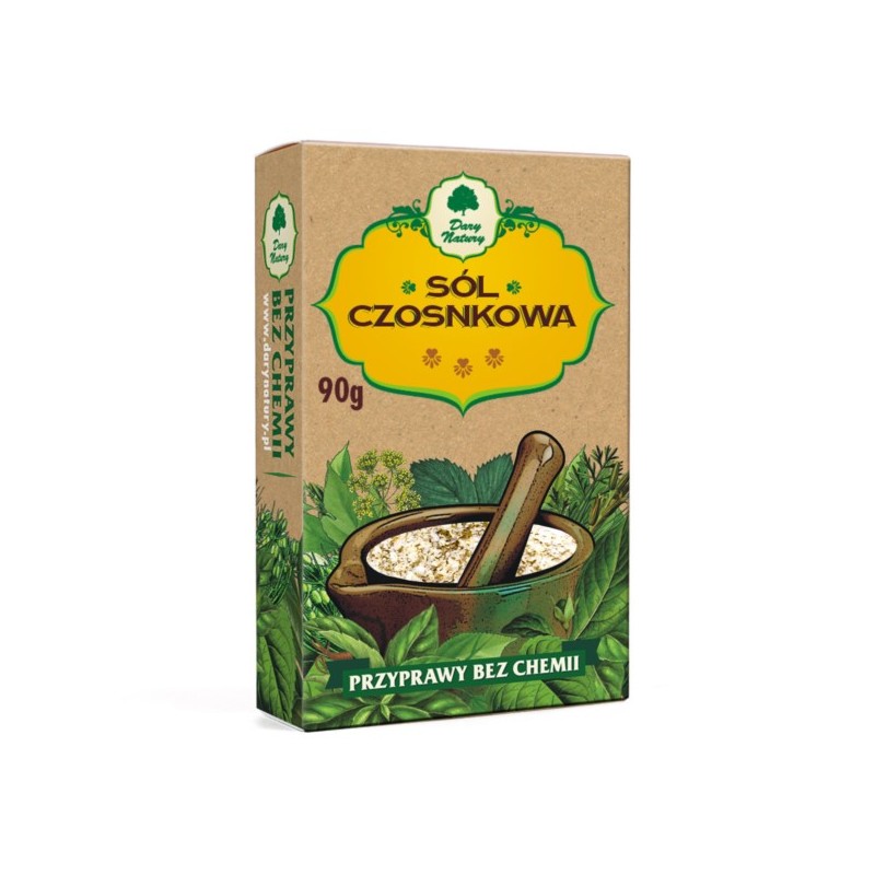 Dary Natury Sól Czosnkowa 90G