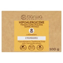 Barwa Mydło hipoalergiczne z rumianku szare 100 g