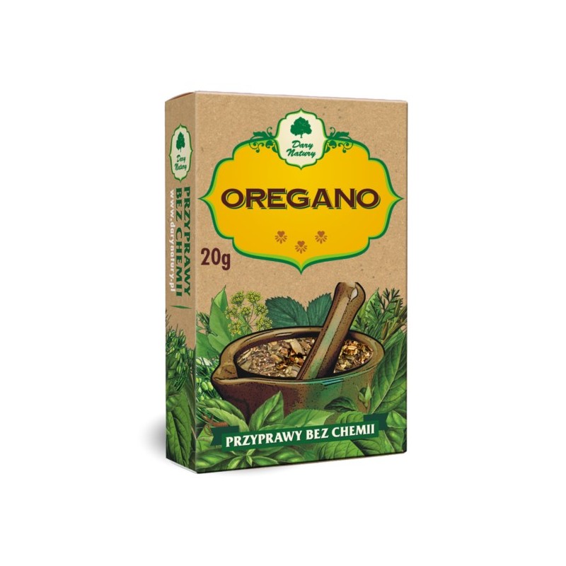 Dary Natury Oregano 20G Wzmacnia Odporność