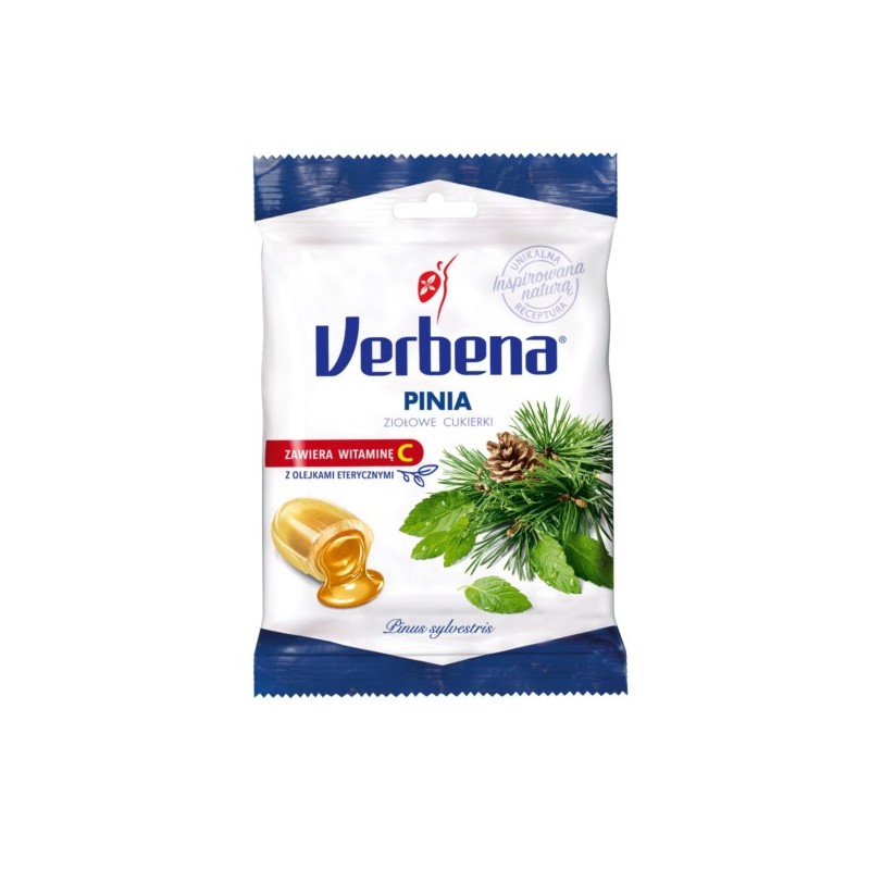 Verbena Pinia cukierki ziołowe 60g