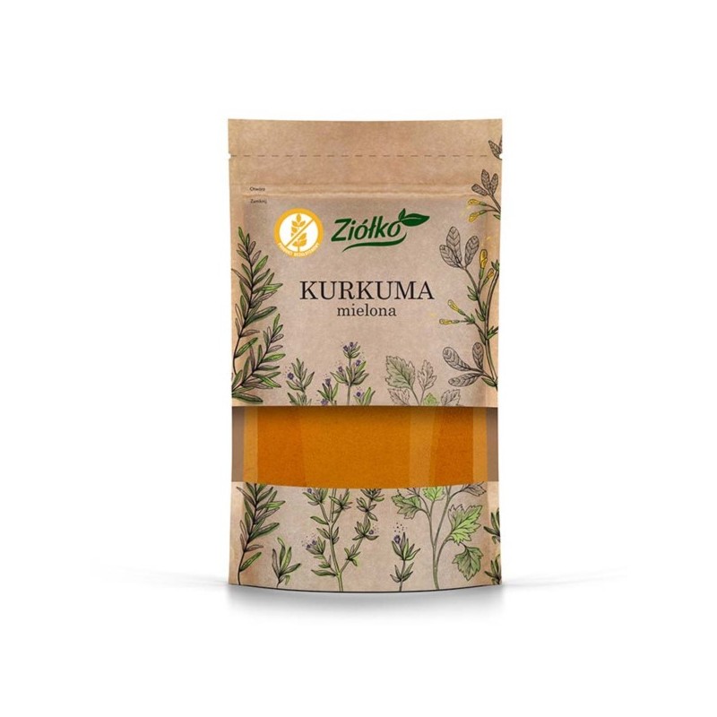 Ziółko Kurkuma mielona bezglutenowa 60 g