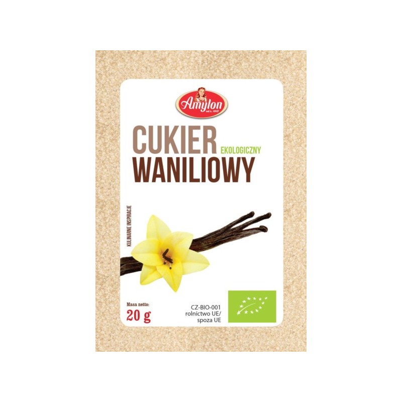 AMYLON Cukier Waniliowy BIO 20 g