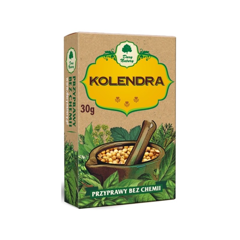 Dary Natury Kolendra 30G Poprawa Trawienia Wzdęcia