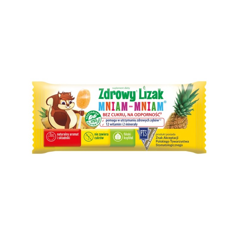 Starpharma Zdrowy Lizak Mniam Mniam 6G Ananas