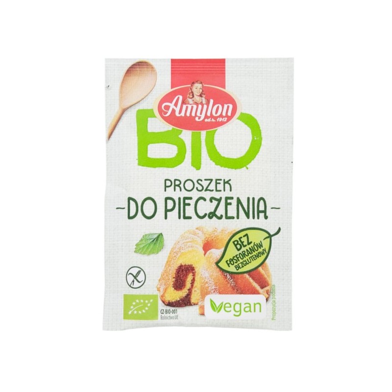 AMYLON Proszek Do Pieczenia Bezglutenowy BIO 12 g