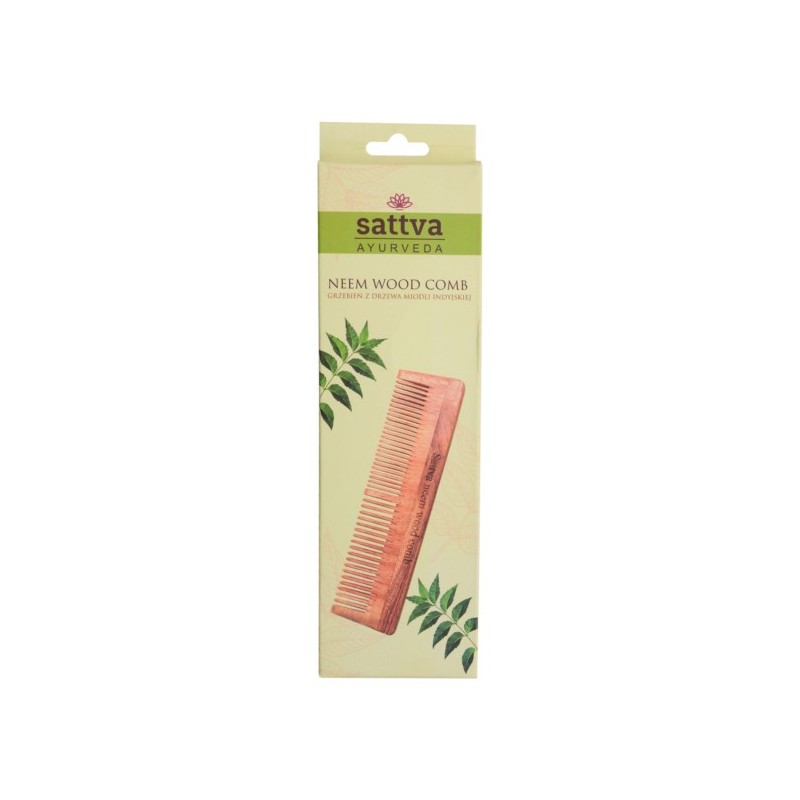 Sattva Neem grzebień DUAL 19CM
