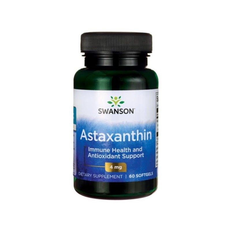 Swanson Astaksantyna 4 Mg 60 K żelowe