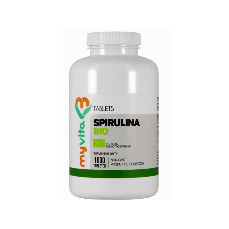 Myvita Spirulina Bio 250 Mg 1000 T