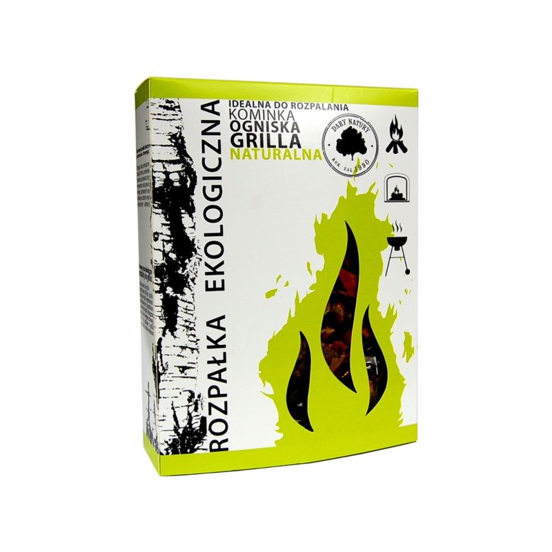 Dary Natury Podpałka Ekologiczna Do Grilla 350G