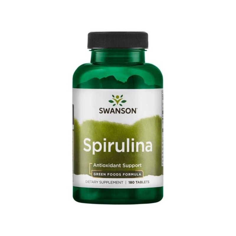 Swanson Spirulina 500 Mg 180 T