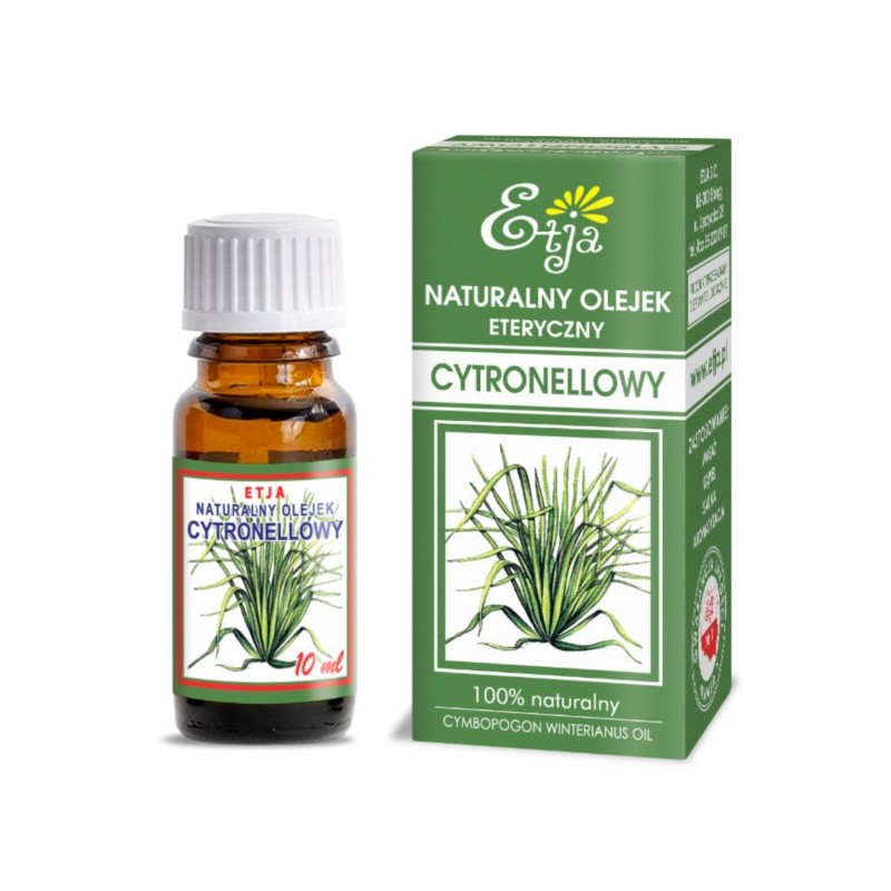 Etja Olejek Cytronellowy 10Ml Na Uspokojenie
