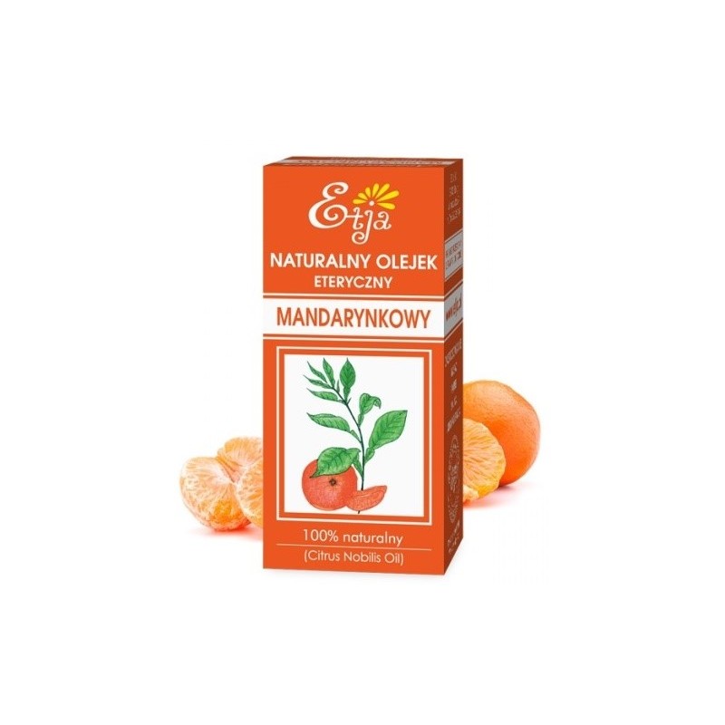 Etja Olejek Mandarynkowy 10Ml Działa Uspokajająco