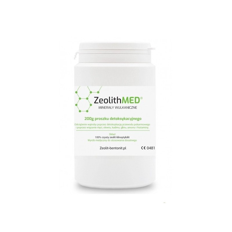 Zeolith MED 200 g proszek detoksykujący