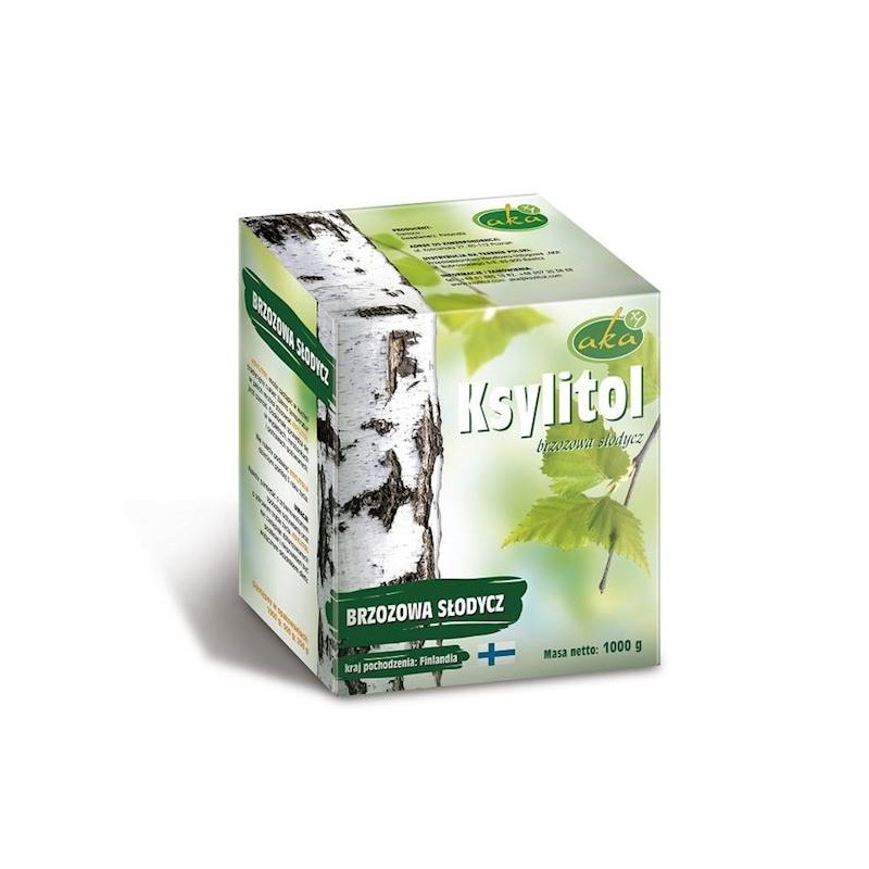 Aka Ksylitol Krystaliczny 1Kg Zamiennik Cukru