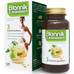 Colfarm Błonnik Z Ananasem 120 Tabl odchudzanie