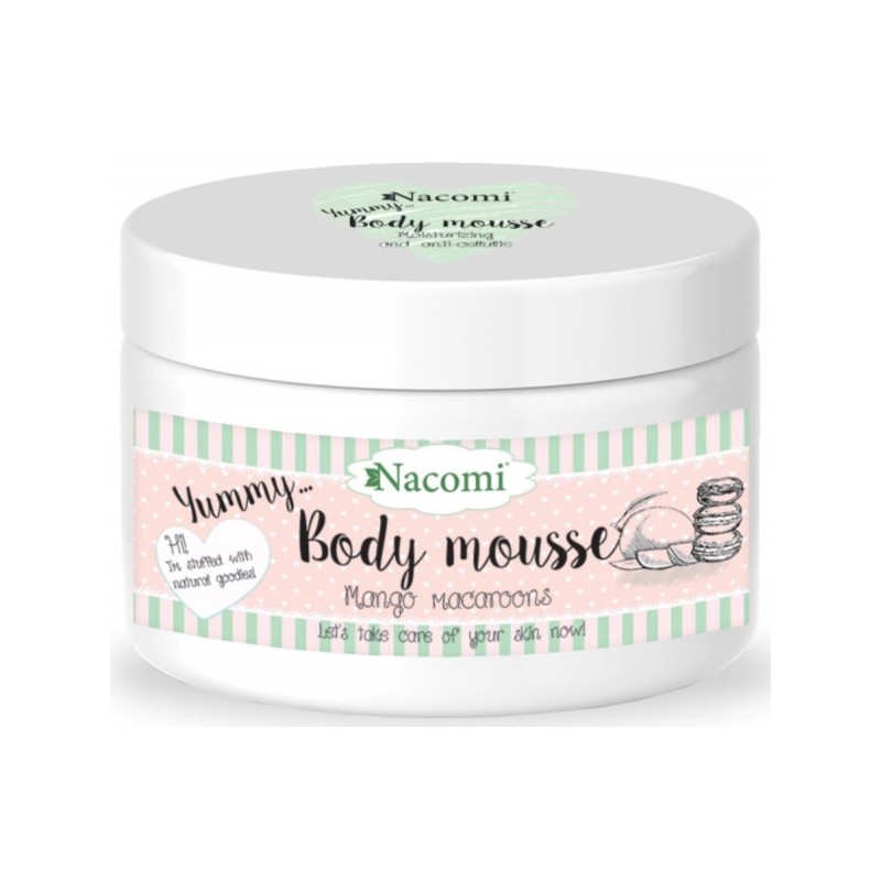 Nacomi Mus Do Ciała Makaroniki Mango 180Ml