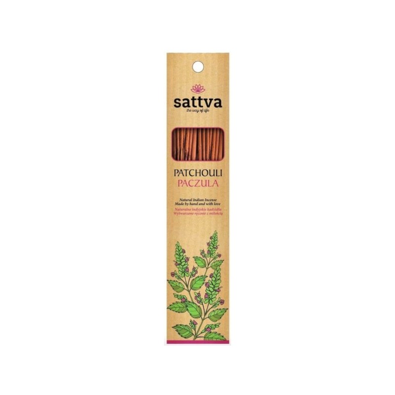 Sattva Naturalne Kadzidła Paczula Incense 30G