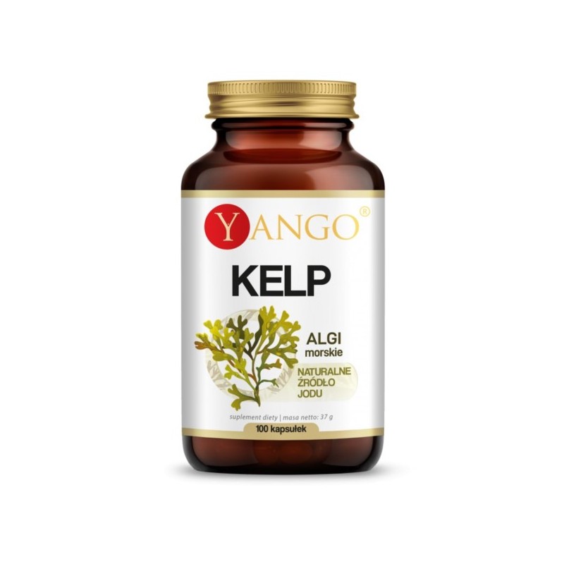 Yango Kelp Naturalne Algi 100 kapsułek