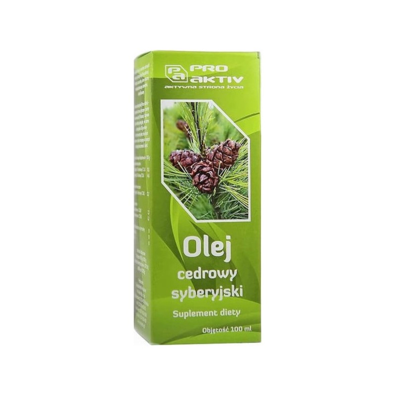 Pro Aktiv Olej Cedrowy syberyjski 100 ml