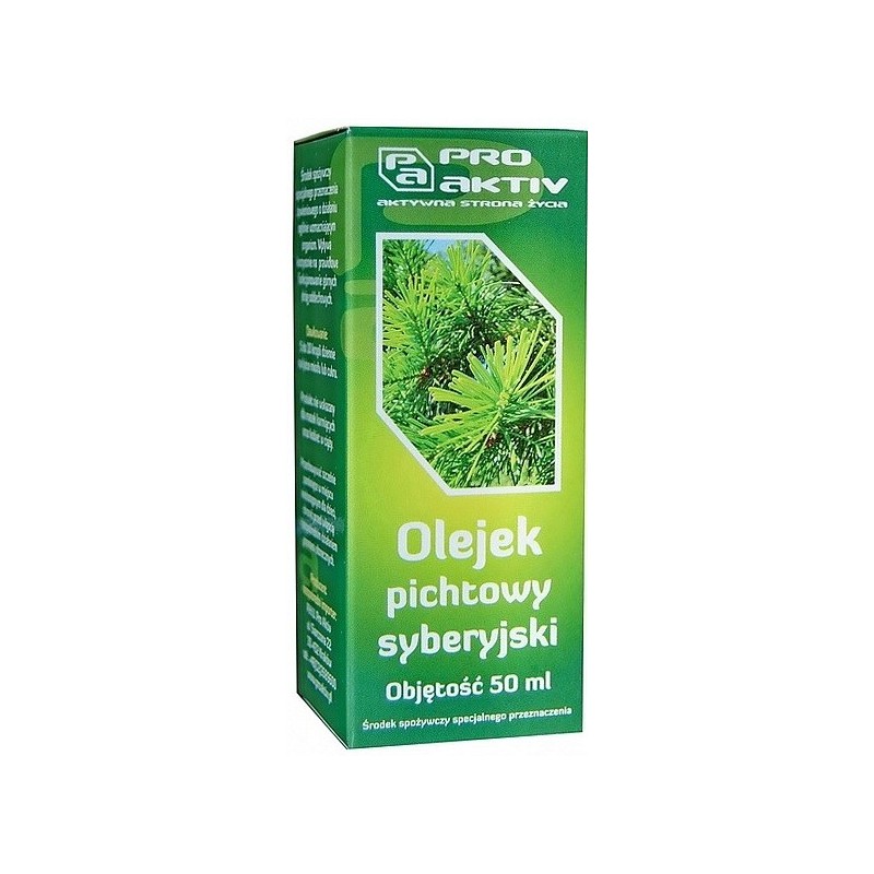 Pro Aktiv Olej Pichtowy Syberyjski 50Ml
