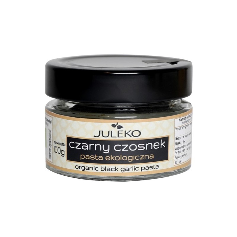 JULEKO Czarny Czosnek BIO Pasta100 g