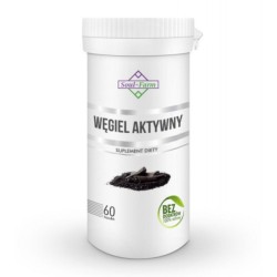Soul Farm Premium Węgiel Aktywny 180 mg 60 k
