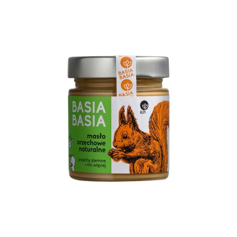 Pięć Przemian krem orzechowy naturalny 210g Basia