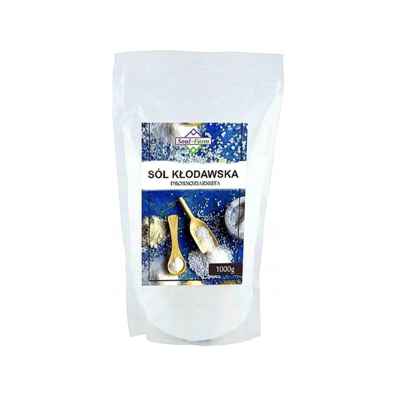Soul Farm Sól Kłodawska drobnoziarnista 1000 g