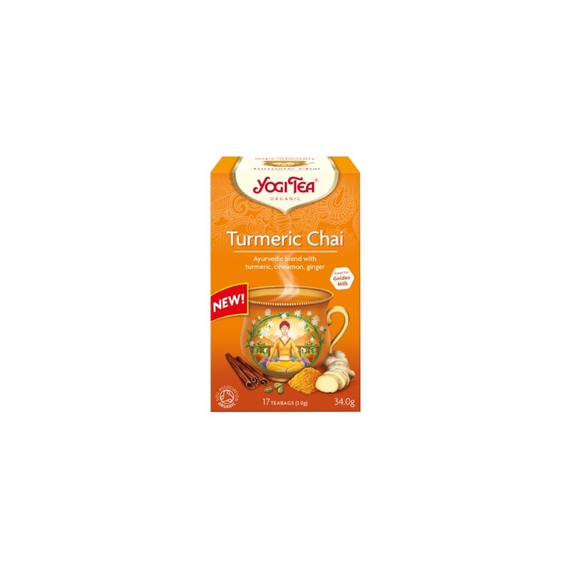 Yogi Tea Herbata Turmeric Chai  Bio 17X1,8 G