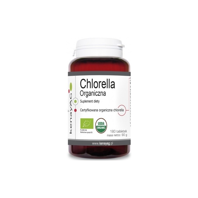 Kenay Chlorella Organiczna 180 K