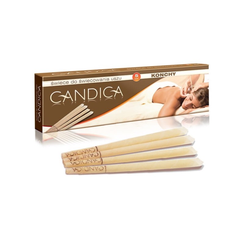 Aura Herbals Konchy Świeca 5 Par