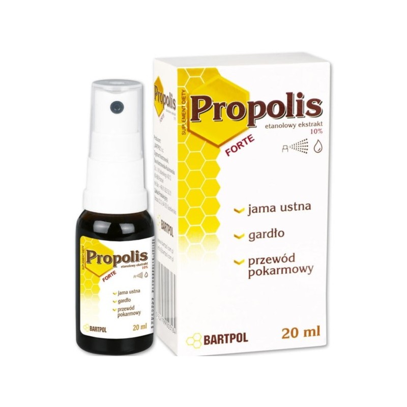 Bartpol Propolis Forte Ekstrakt 10% 20 Ml