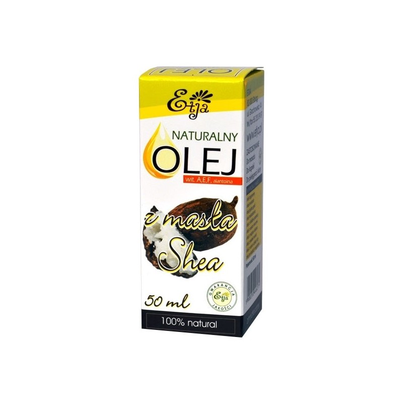Etja Olej Masło Shea 50Ml Natłuszcza I Odżywia