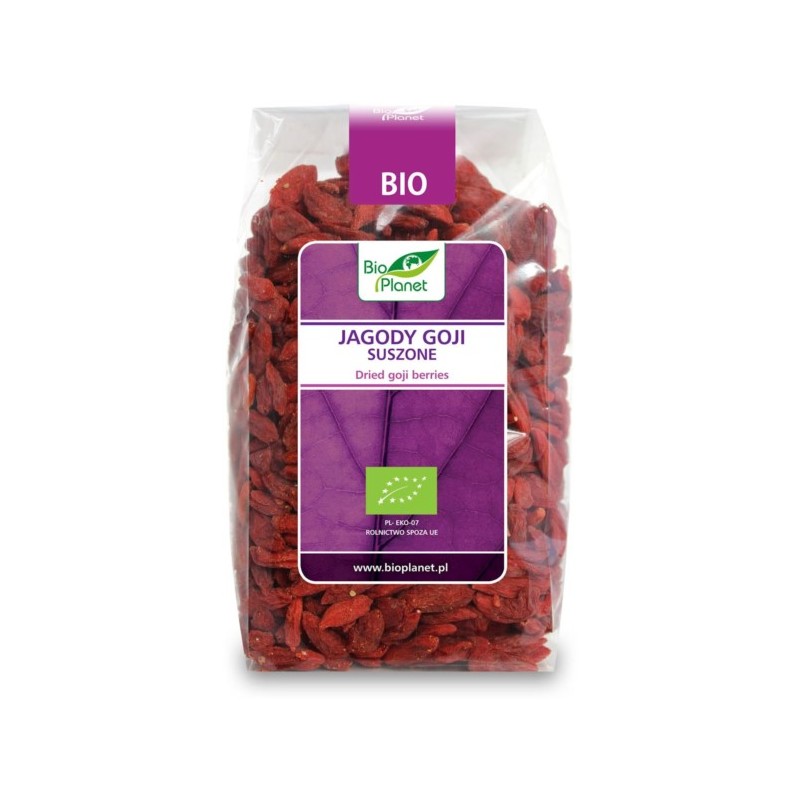 BIO PLANET Jagody Goji suszone BIO 250g