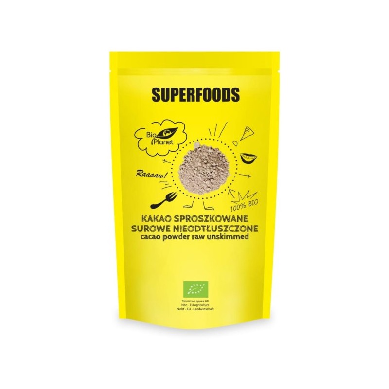 SUPERFOODS Kakao w proszku BIO 150g BIO PLANET
