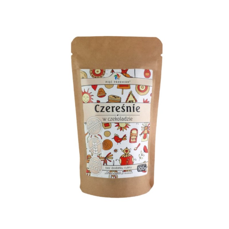 Pięć Przemian Czereśnie w czekoladzie 100 g