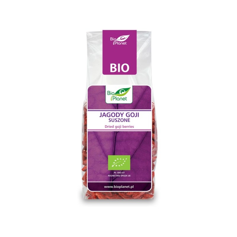 BIO PLANET Jagody Goji suszone BIO 100g