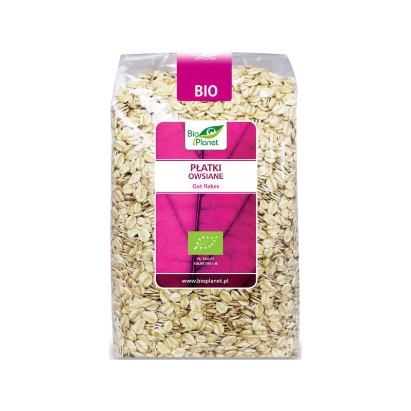 BIO PLANET Płatki owsiane BIO 600g
