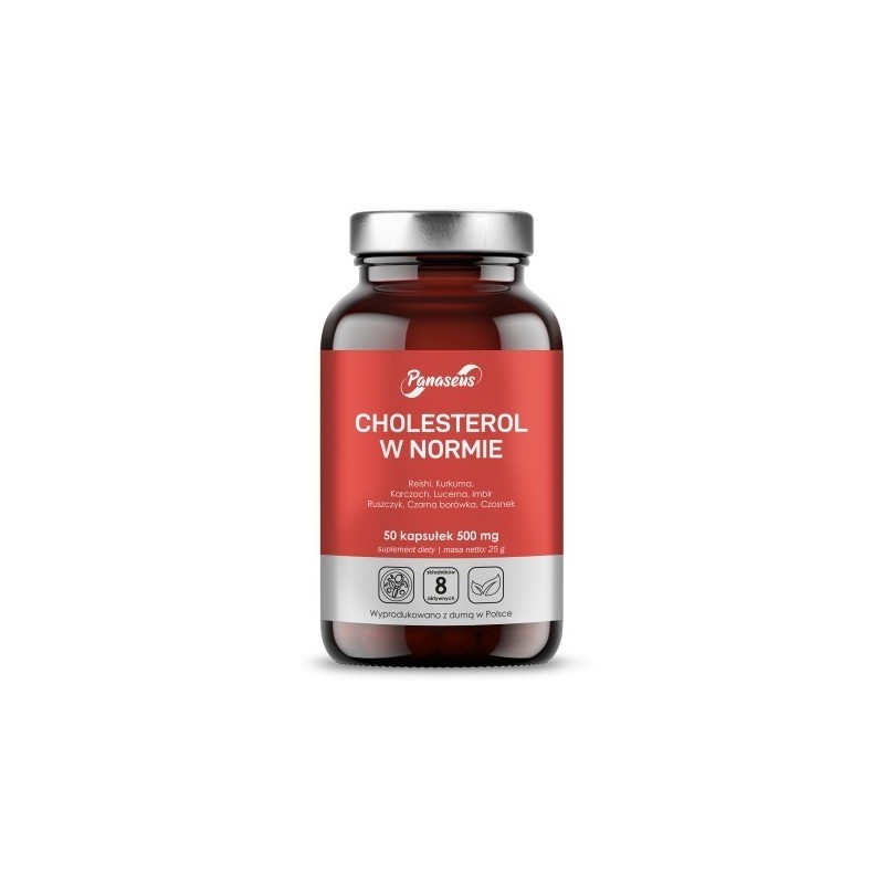 Panaseus Cholesterol w normie 50 k 500 mg