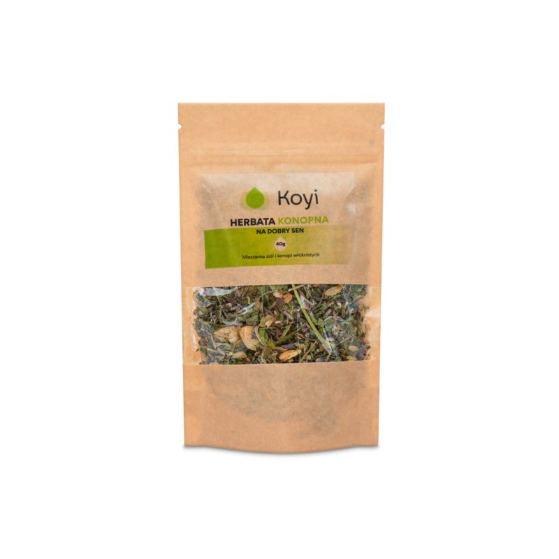 Koyi Herbatka Konopna 40 g na dobry sen