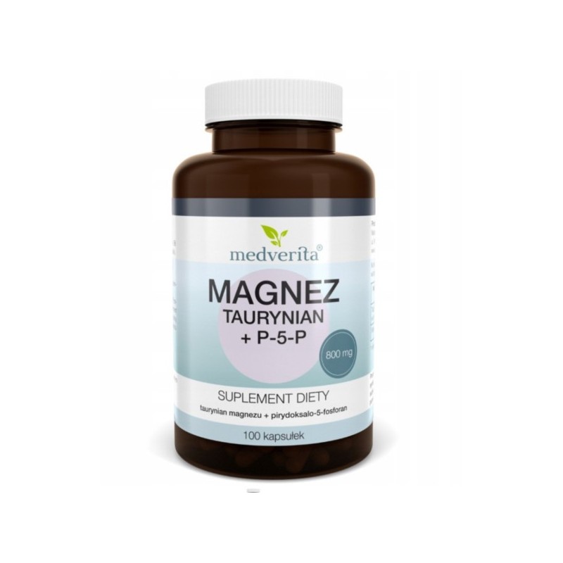 Medverita Magnez Taurynian + P-5- P100 K