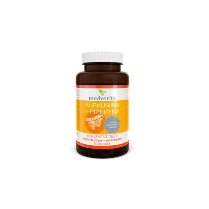 Medverita Kurkumina Piperyna 60 K