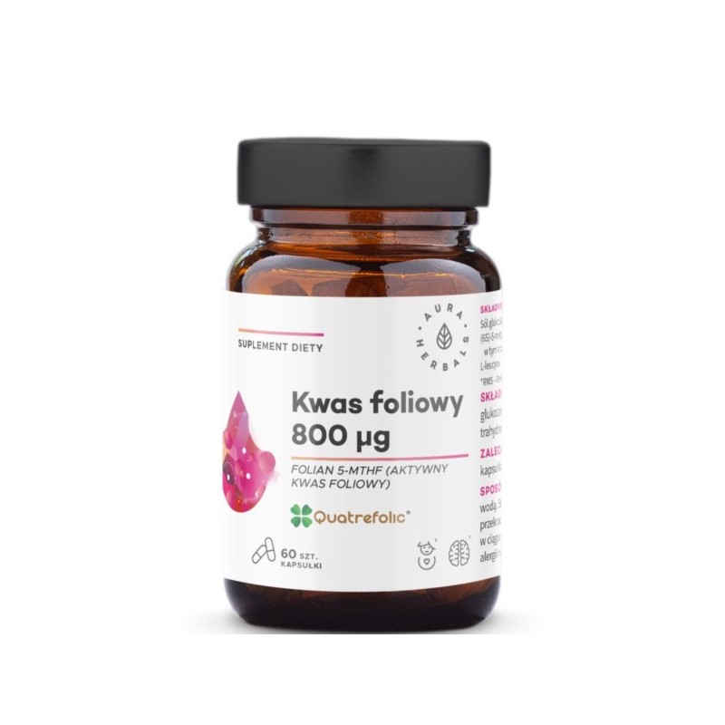 Aura Herbals Kwas Foliowy 60 k