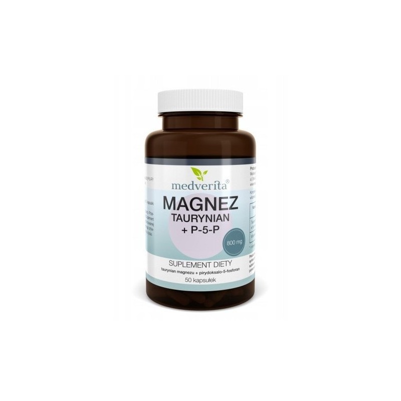 Medverita Magnez Taurynian + P-5- P 50 K