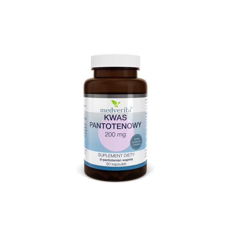 Medverita Kwas Pantotenowy 200 mg  90 kap