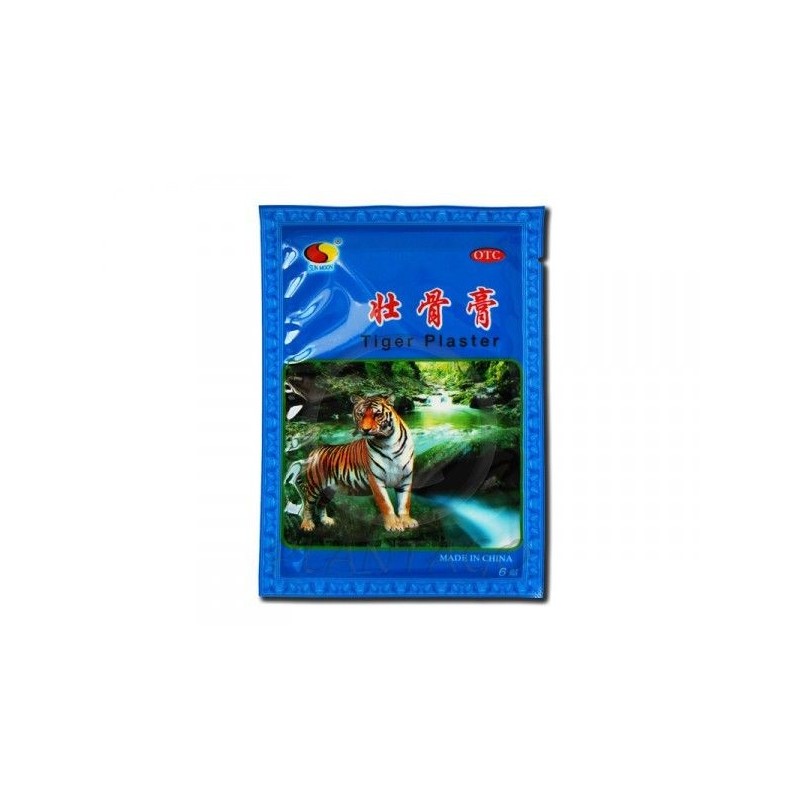 Meridian Plastry Rozgrzewające Tygrysie 6Szt